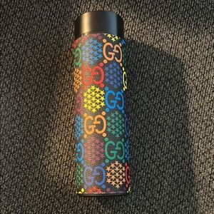 Gucci Multicolor Patterned Thermos